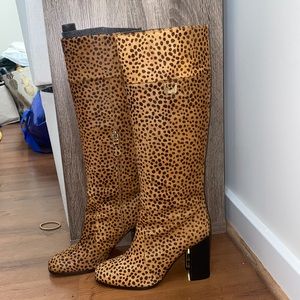 Diane con furstenberg cheetah boots